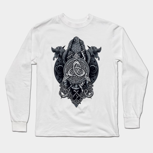 Mystical fantasy art. Long Sleeve T-Shirt by AndreKENO